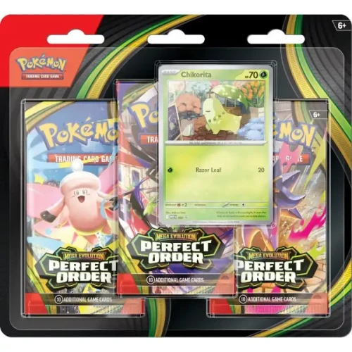 700px_Pokémon TCG Perfect Order - 3-pack - Chikorita 2.webp